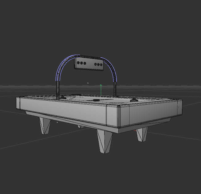 Aero hockey free 3D model | CGTrader