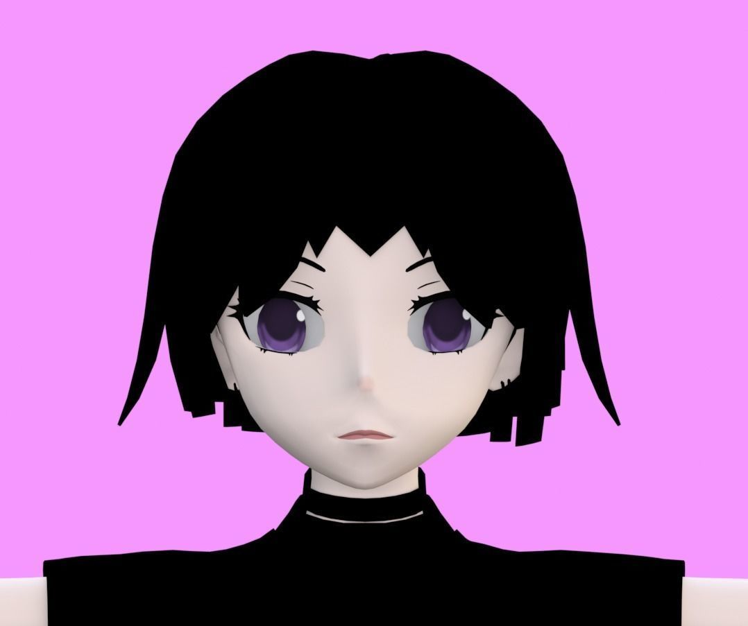 3D model Hanako VRChat VR / AR / lowpoly CGTrader