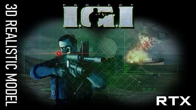 Project IGI Level 1 3D Model Animated | CGTrader