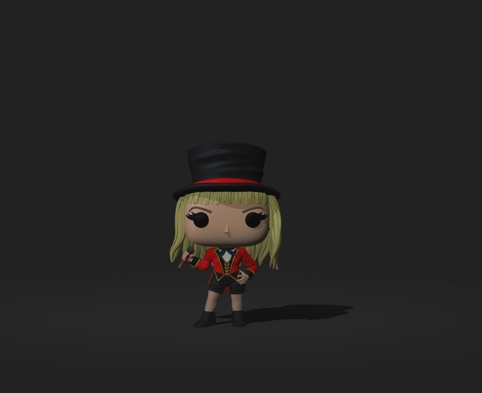 Taylor Swift Funko Pop Style 3D model 3D printable | CGTrader