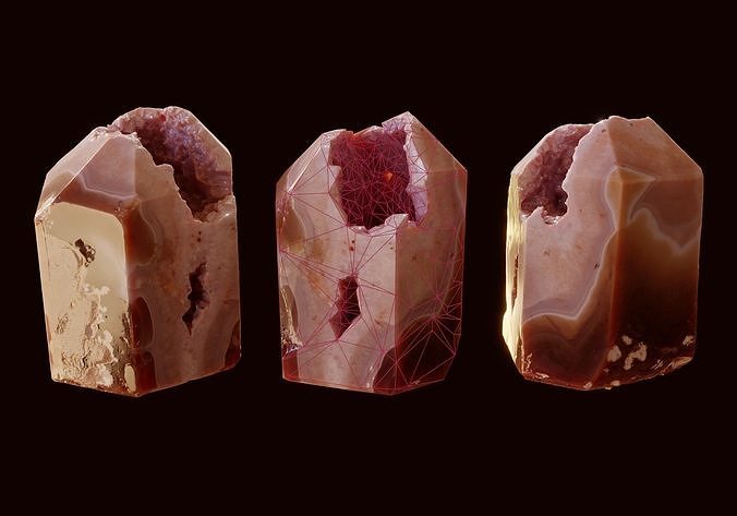 3D model Agate Geode Background Prop VR / AR / low-poly | CGTrader
