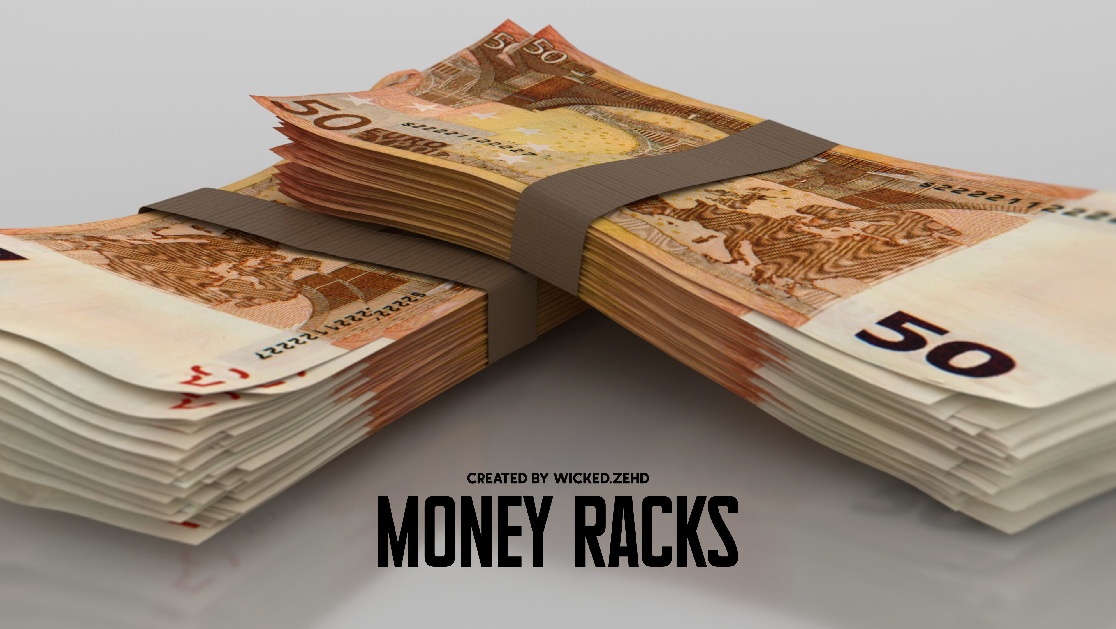 Money Racks free VR / AR / lowpoly 3D model CGTrader