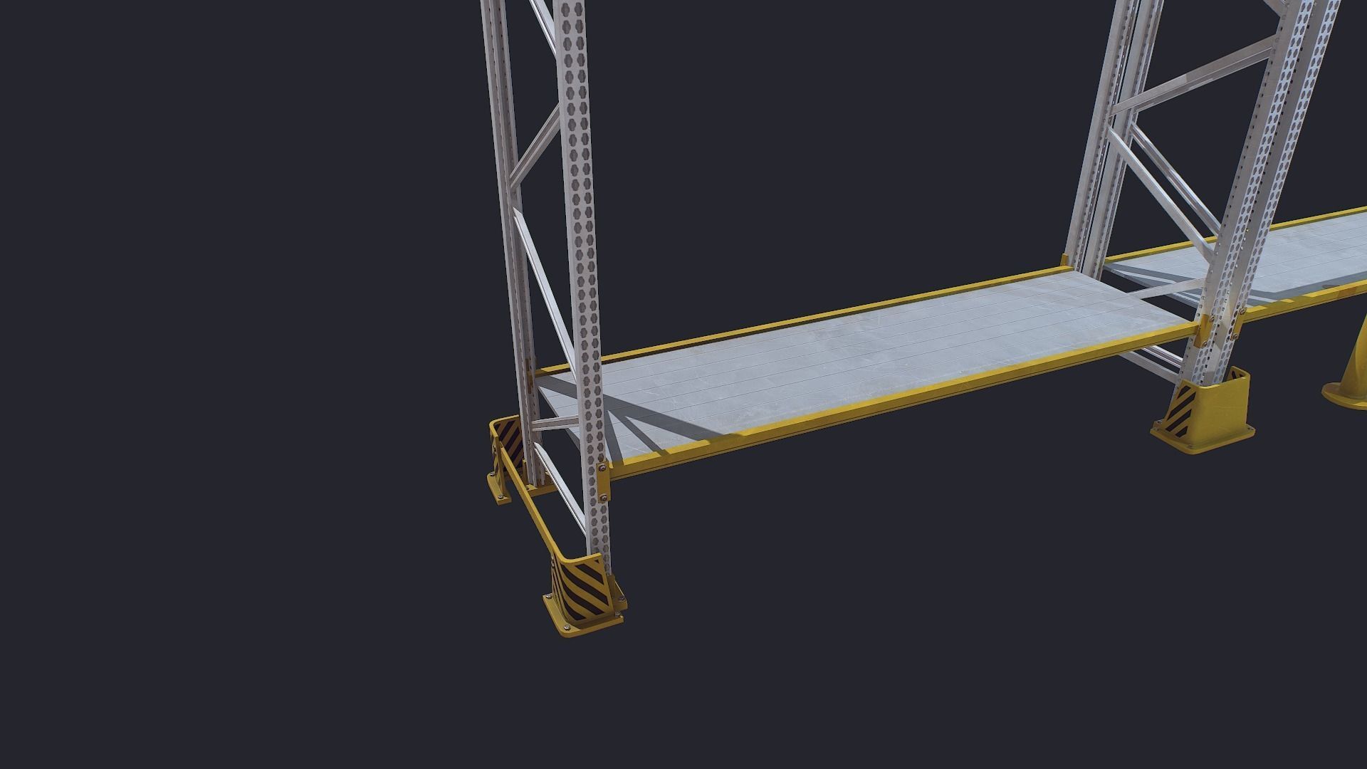 3D model Warehouse Racks Shelves VR / AR / low-poly | CGTrader