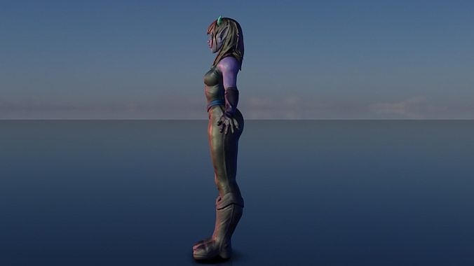 3D model Wicked Demon Princess VR / AR / low-poly | CGTrader