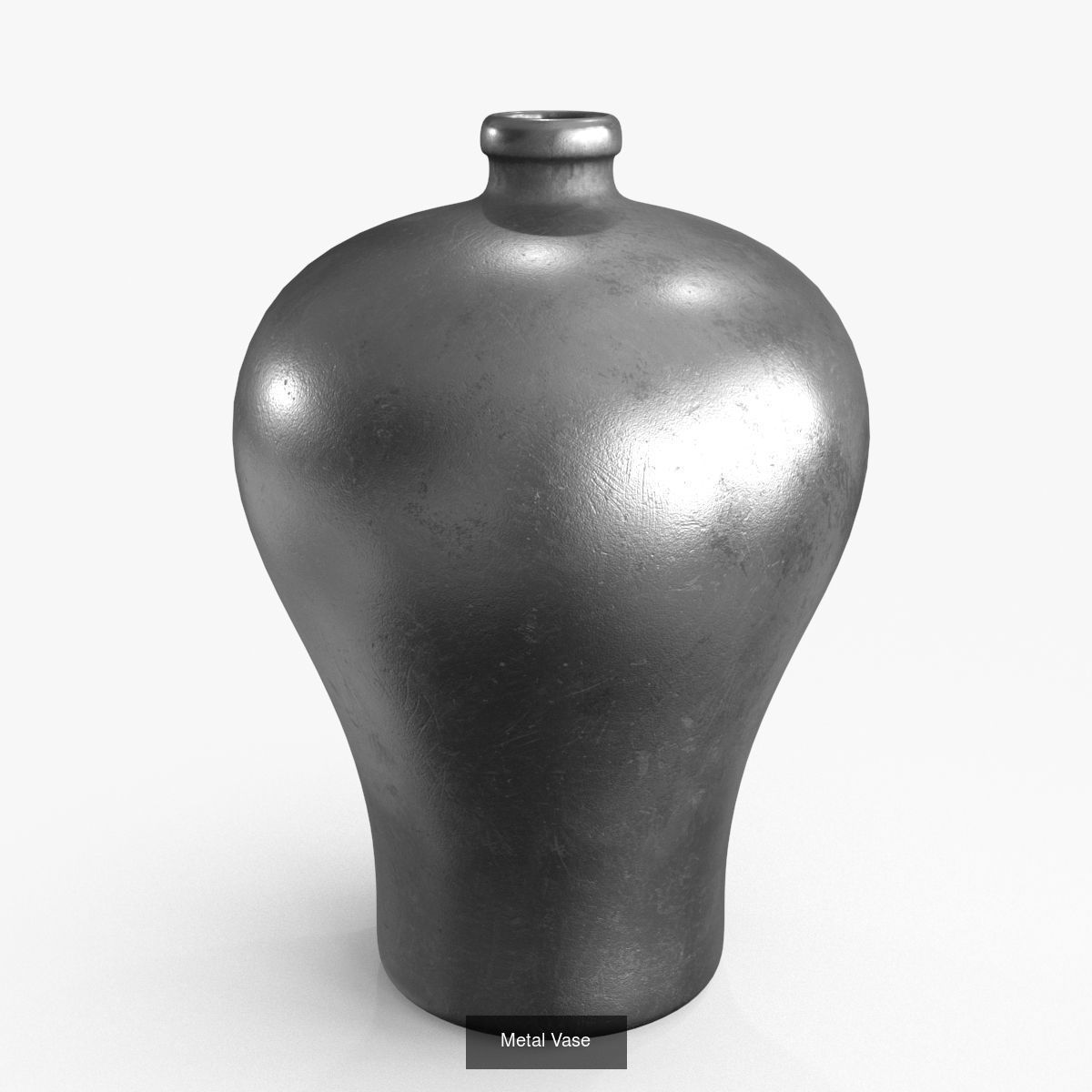 Metal Vase Collection CGTrader