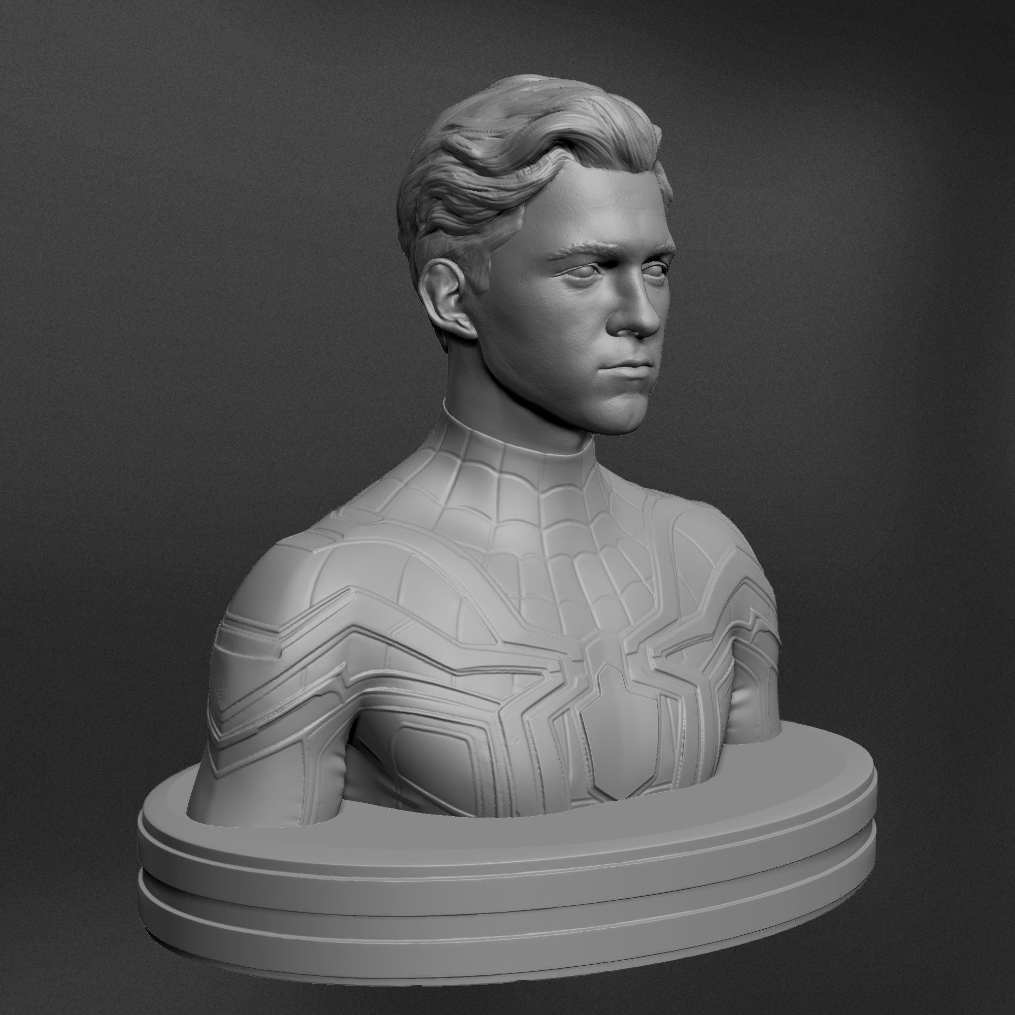 Spider man - Tom Holland 3D model 3D printable | CGTrader