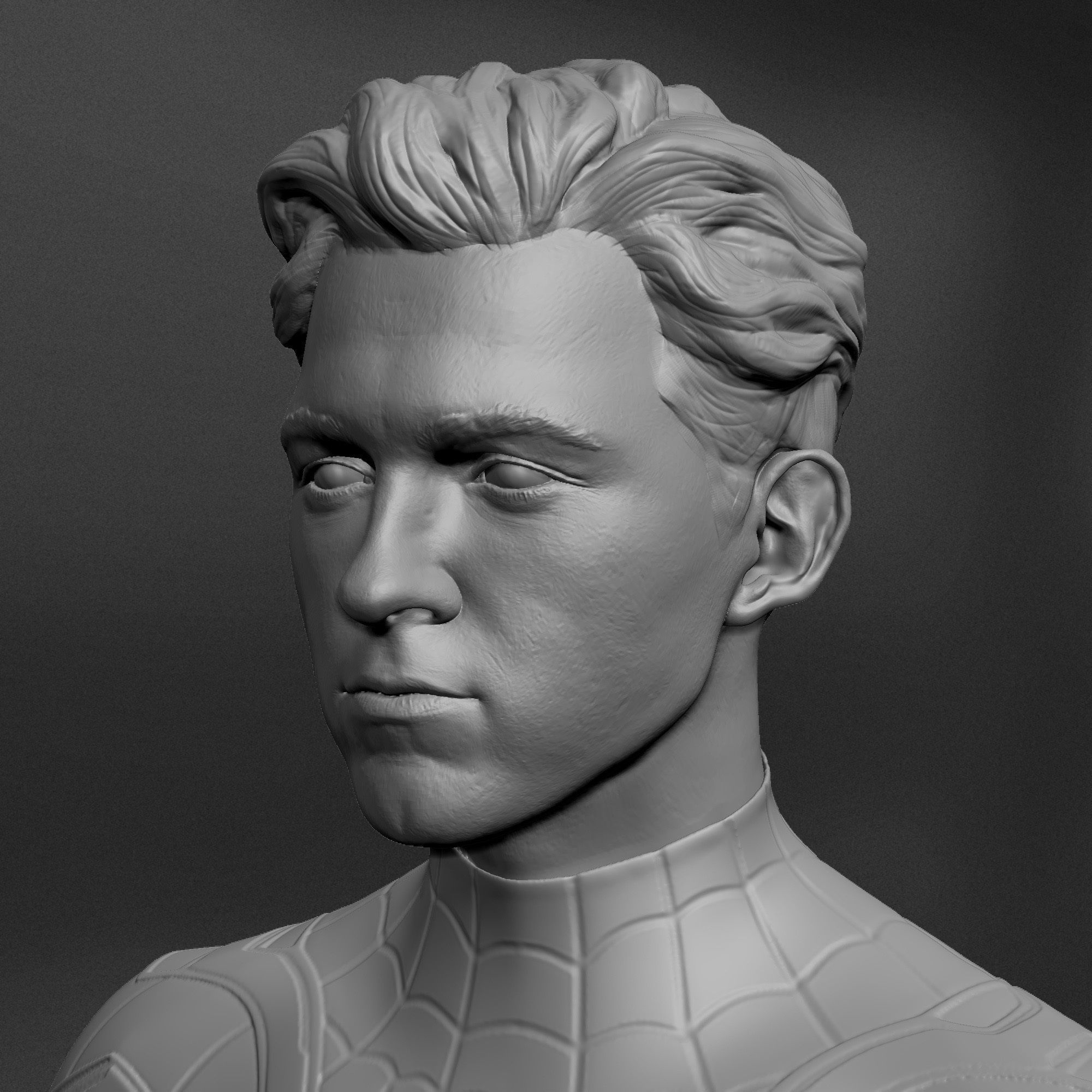 Spider man - Tom Holland 3D model 3D printable | CGTrader