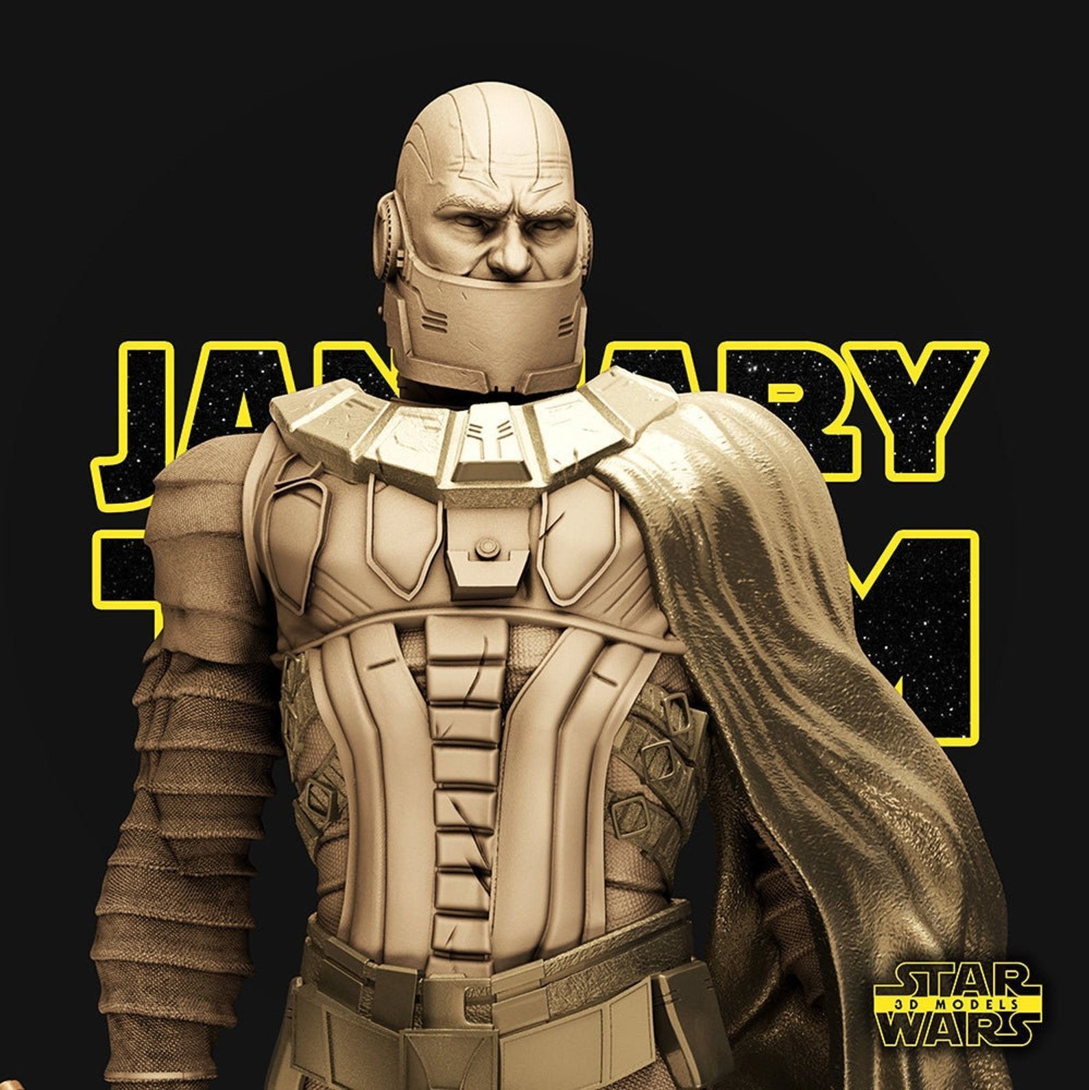 Darth Malak 3D Print file stl 3D model 3D printable | CGTrader