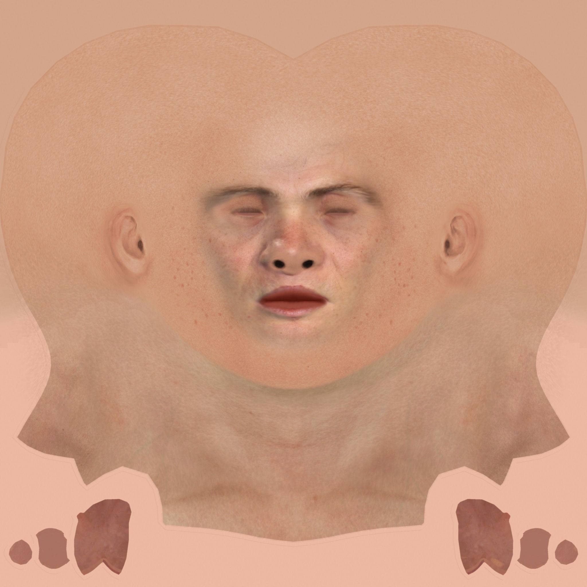 3D model Tommy Shelby Cillian Murphy Rigged 2500 Free animations