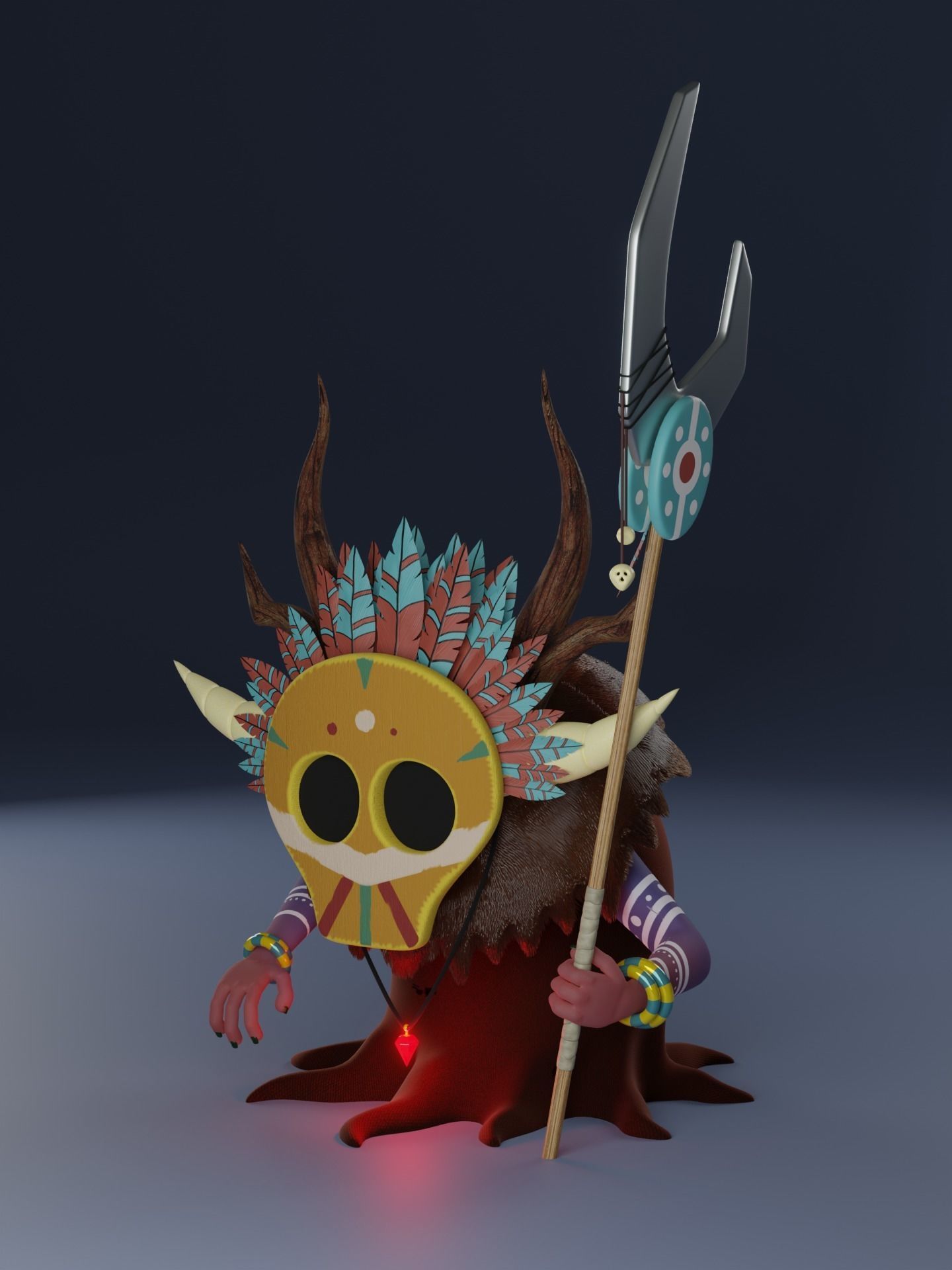 High Poly Shaman 3D Model CGTrader high-poly-shaman-3d-model-cgtrader