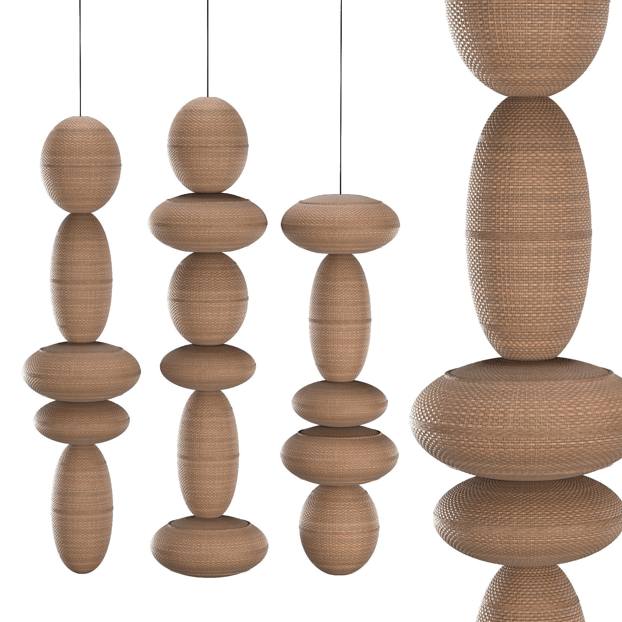 FLOATING TOWERS 3D model | CGTrader