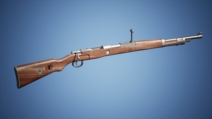 3D model Long Range WW2 Rifle VR / AR / low-poly | CGTrader