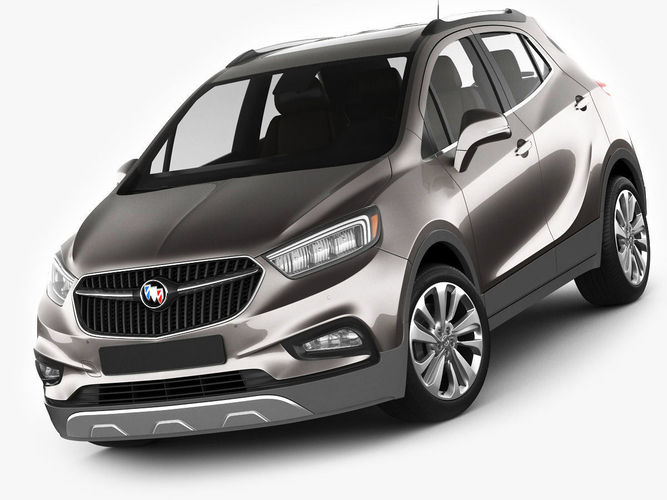 Buick Encore 2017 Model Cgtrader Buick Encore 2017 Model Max Obj Mtl S Fbx C4d Lwo Lw Lws 1