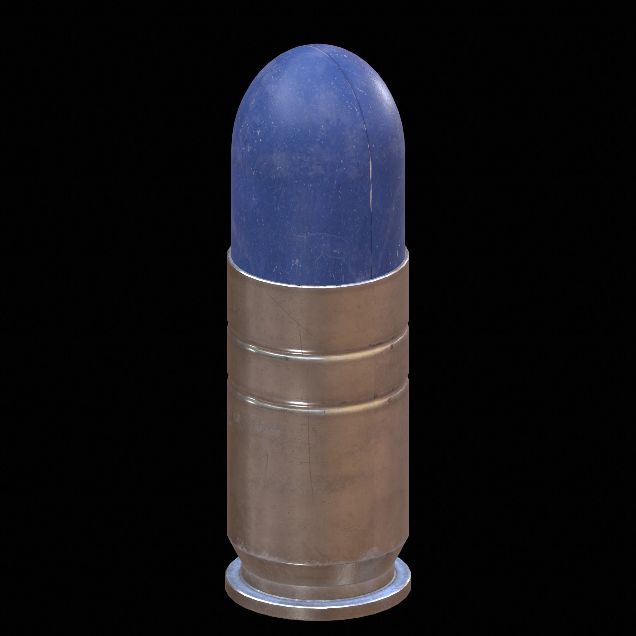 3D model 45 M12 Cartridge VR / AR / lowpoly CGTrader