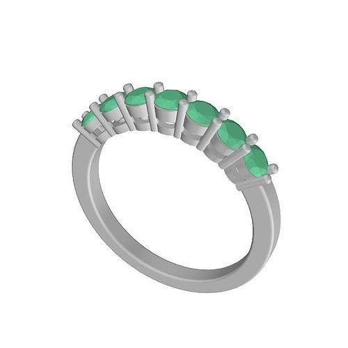 7stone-ring-3d-model-3d-printable-cgtrader