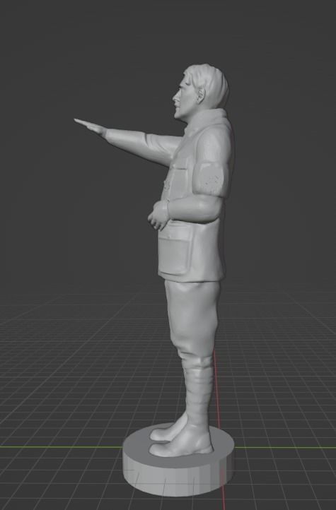 Adolf Hitler 3D model 3D printable | CGTrader