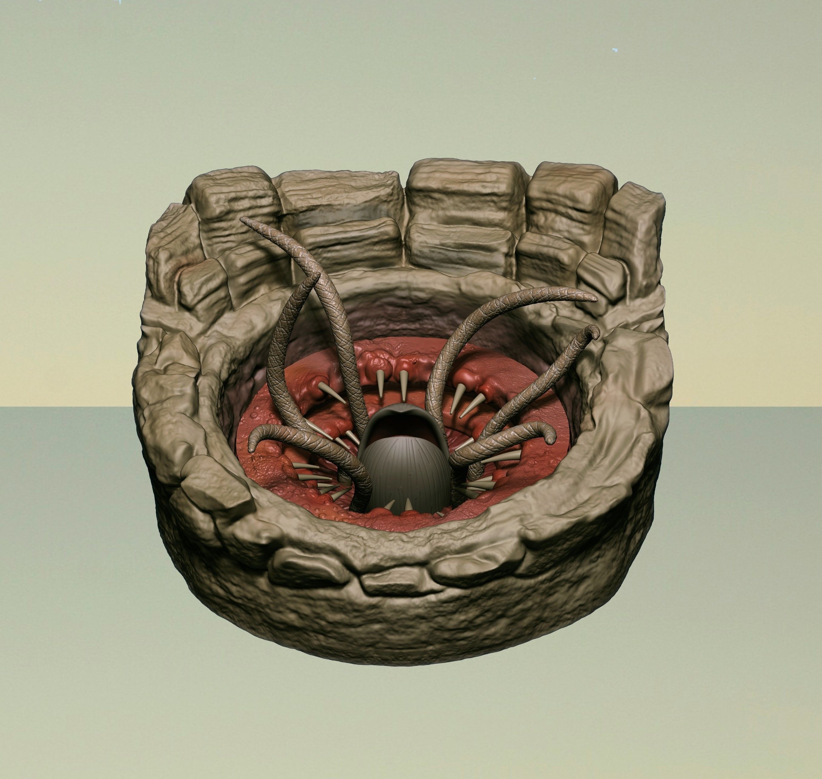 Sarlacc 3D Model 3D Printable CGTrader Sarlacc 3D Model 3D Printable CGTrader