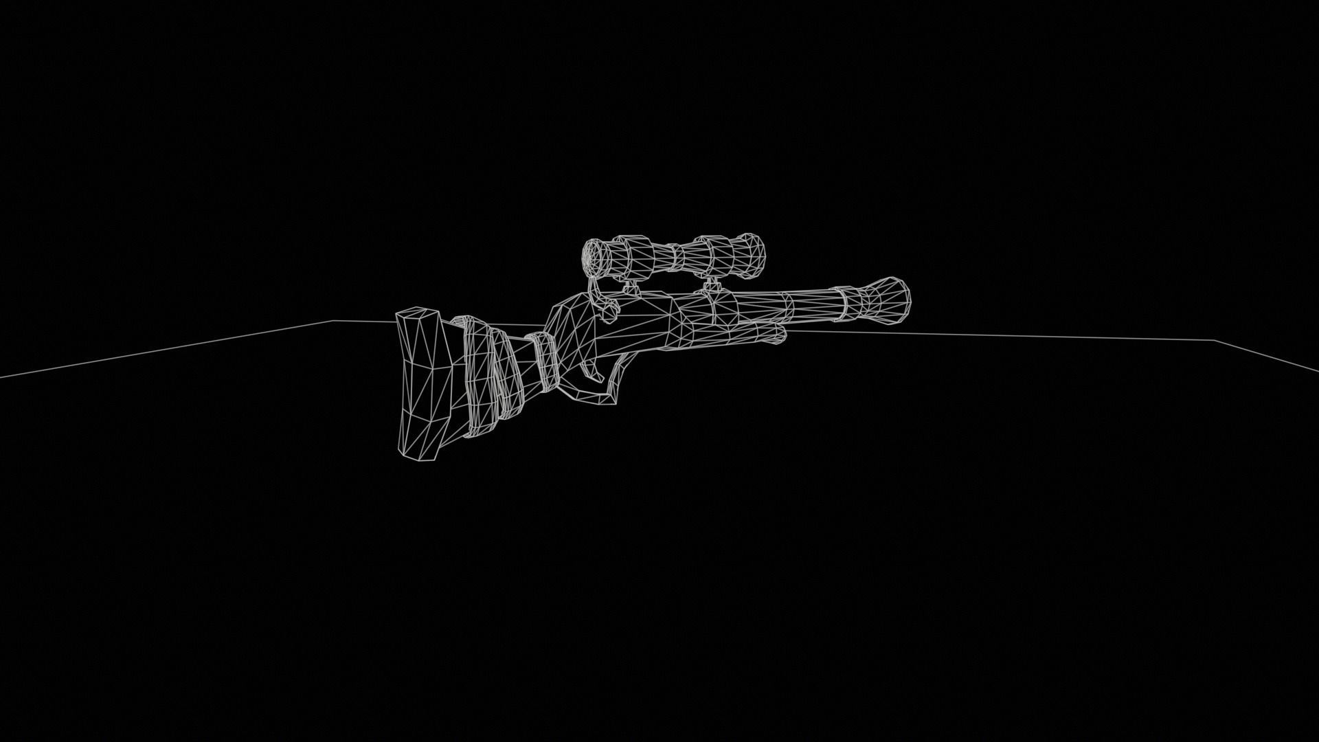 3D model Stylized Rifle Gun VR / AR / low-poly | CGTrader