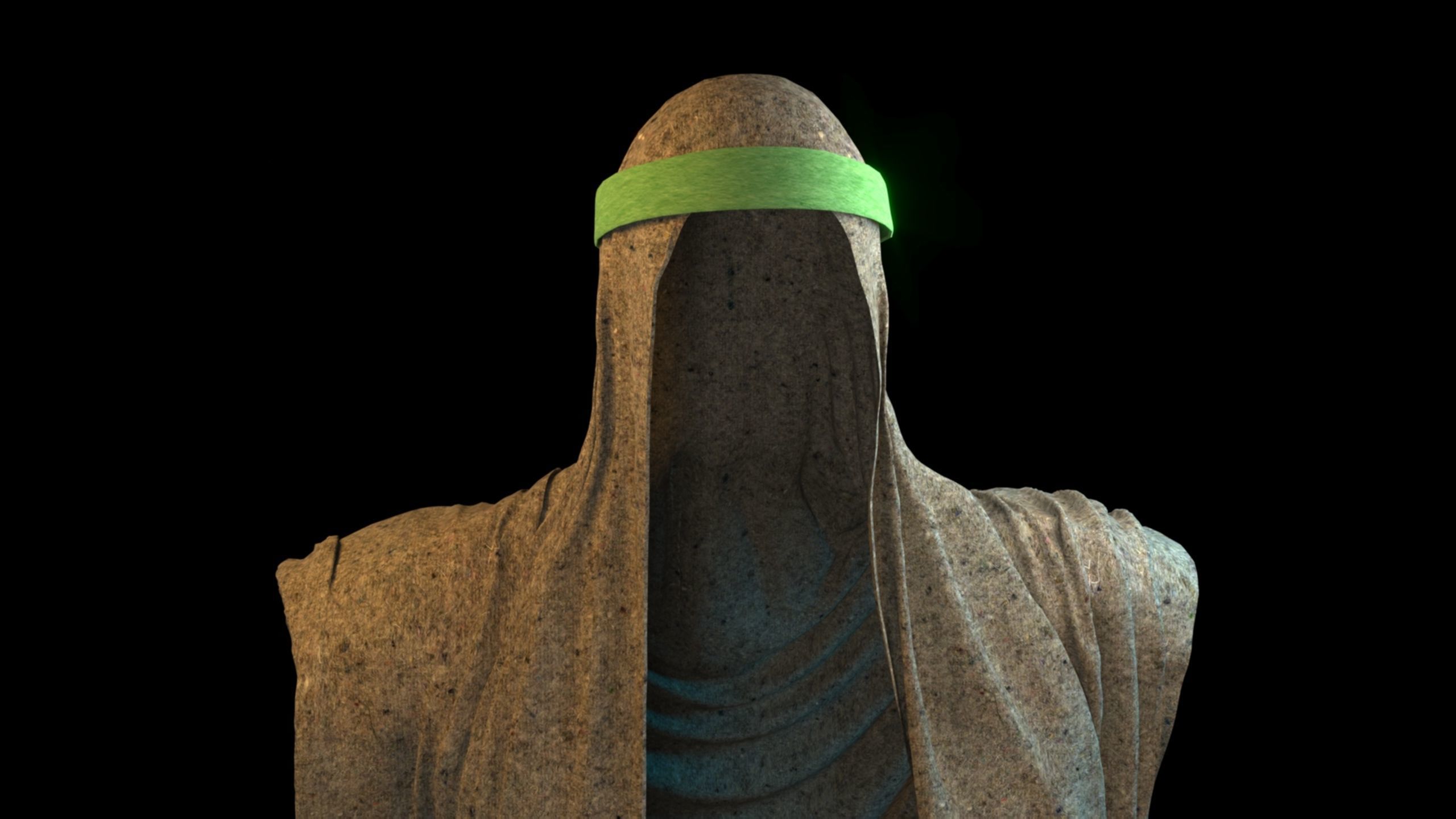 Arab Head Cover 3D model CGTrader
