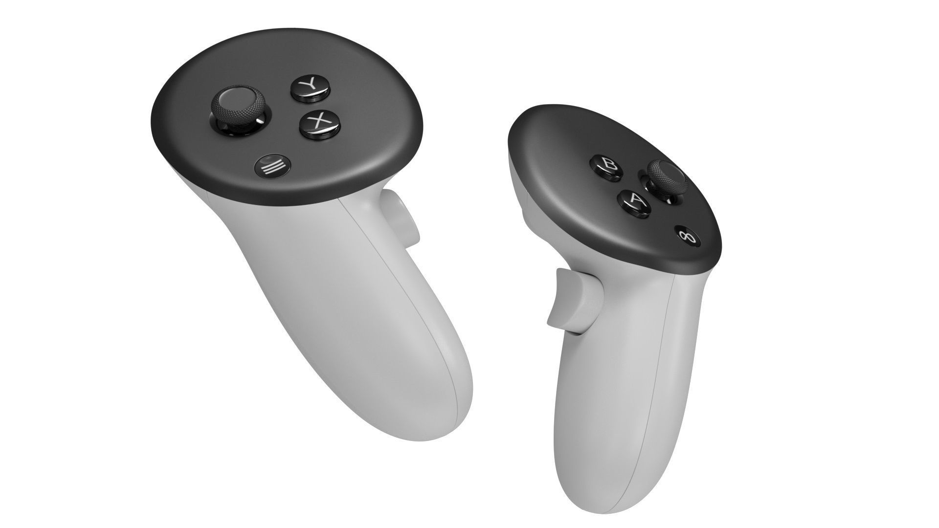 Metavr Controller 3d Model Meta Quest 3 with Controllers 3D model | CGTrader
