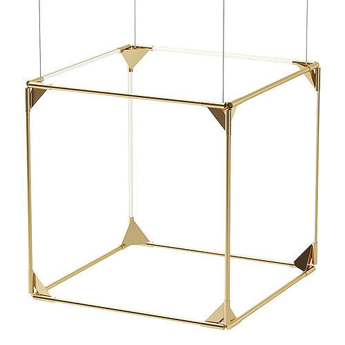 Thin Solids Cube 3D model | CGTrader
