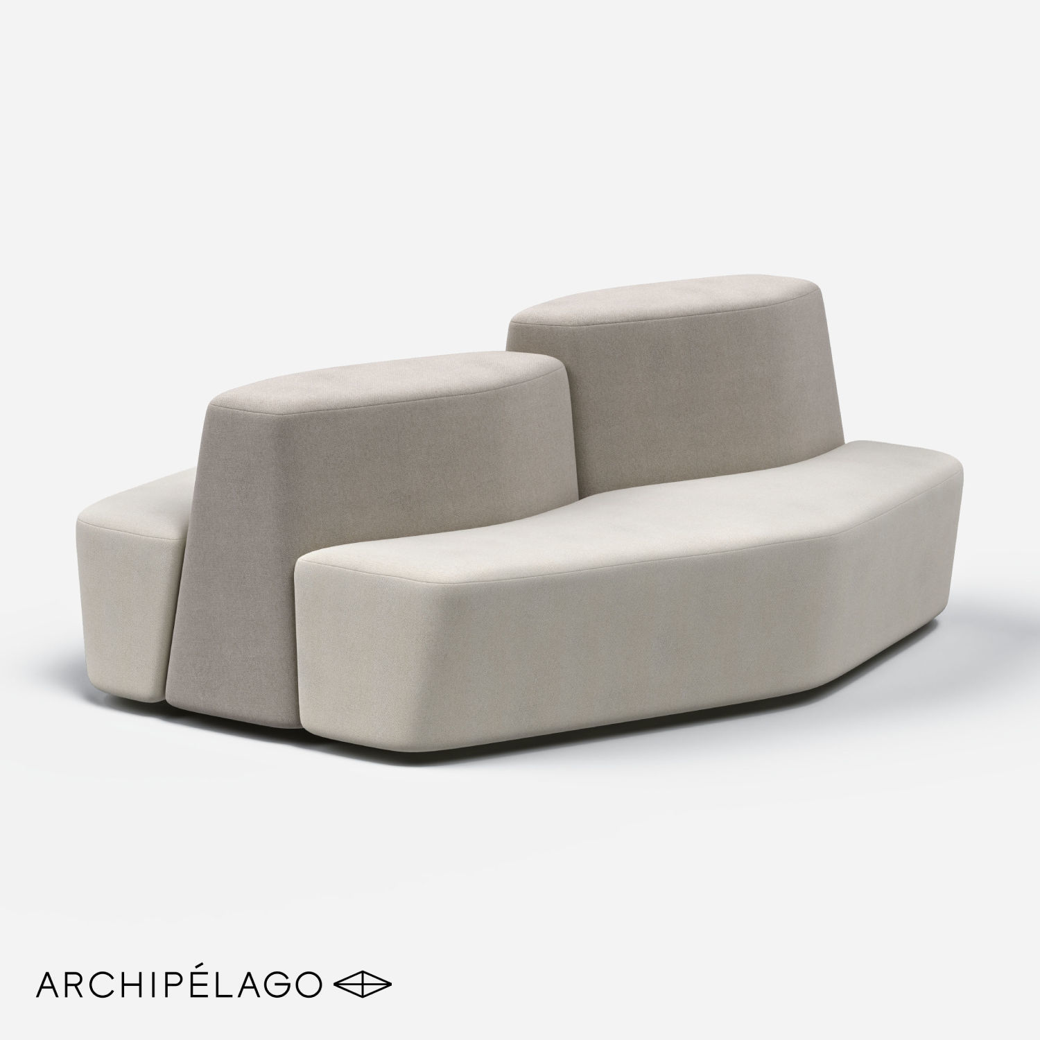 Sofa BELFAST DOUBLE Archipelago 3D model CGTrader