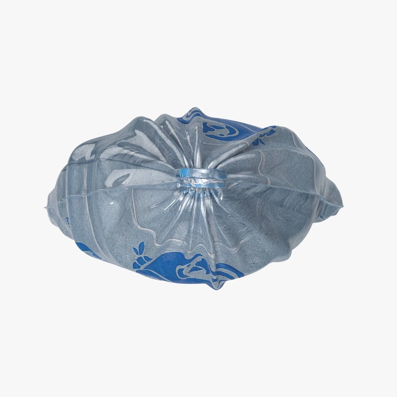 GreenPolly Blue Tall Kitchen Recycling Bags 3D model CGTrader