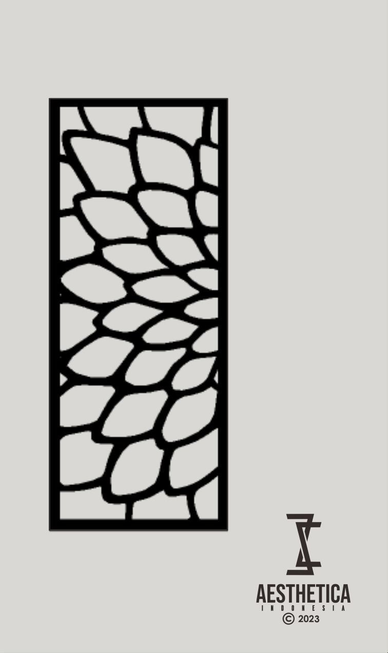 flower pattern b for cnc router and laser cutting 3D model | CGTrader