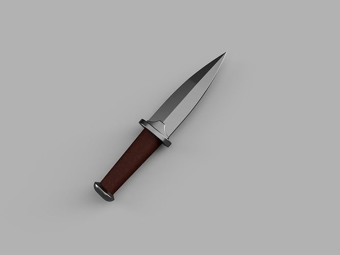 Hiccup How to Train Your Dragon knife dagger 3D model 3D printable
