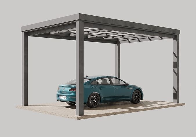 canopy design model 3D model | CGTrader