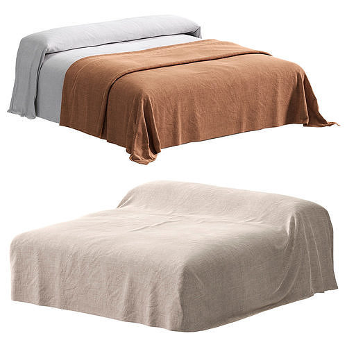 Beds Zara Home 3D model CGTrader