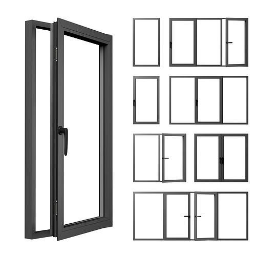 Sample Collection Window Windows Collection 01 3D model | CGTrader