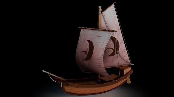 3D model Low Poly ship VR / AR / low-poly | CGTrader