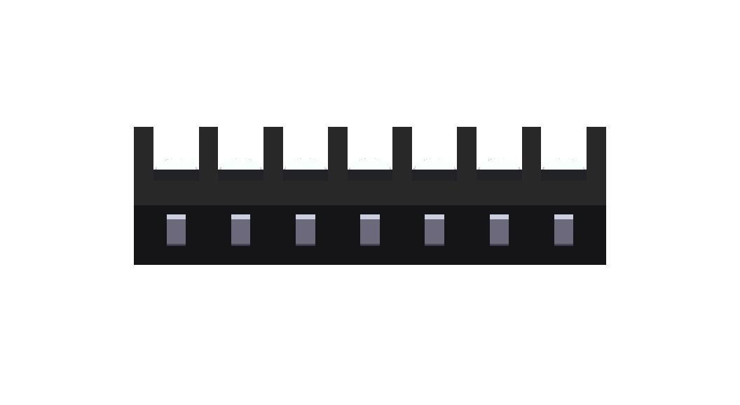 Barrier Type Terminal Block 3D model rigged CGTrader