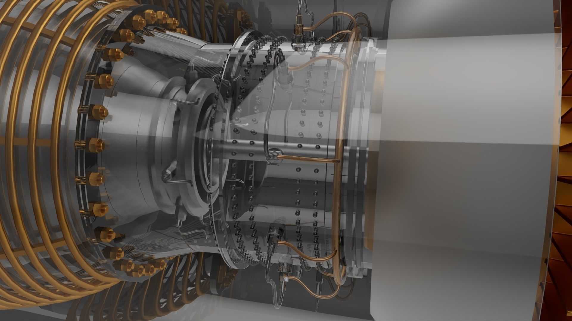 Jet Engine 3d Simulation Jet aircraft engine 3D model | CGTrader