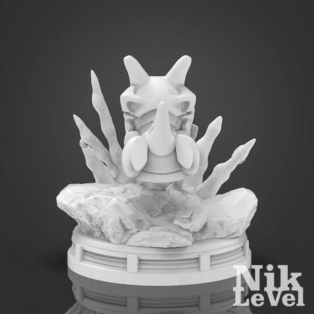 Cubone Pokemon 3D Printable 3D model 3D printable | CGTrader