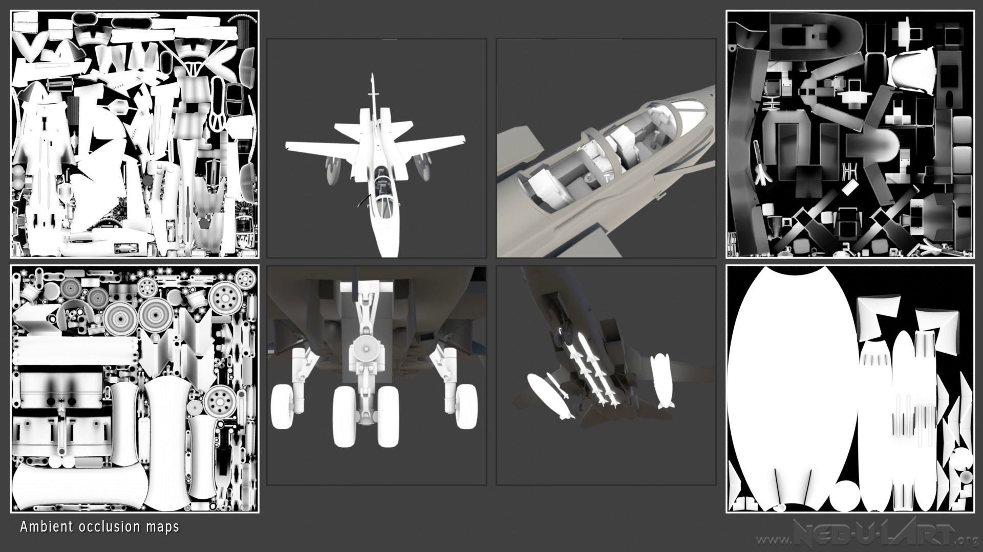 Panavia Tornado ADV F3 3D model rigged | CGTrader