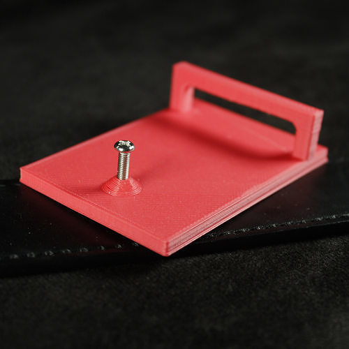 Belt Buckle Custom Embossed Clasp 3D model 3D printable CGTrader