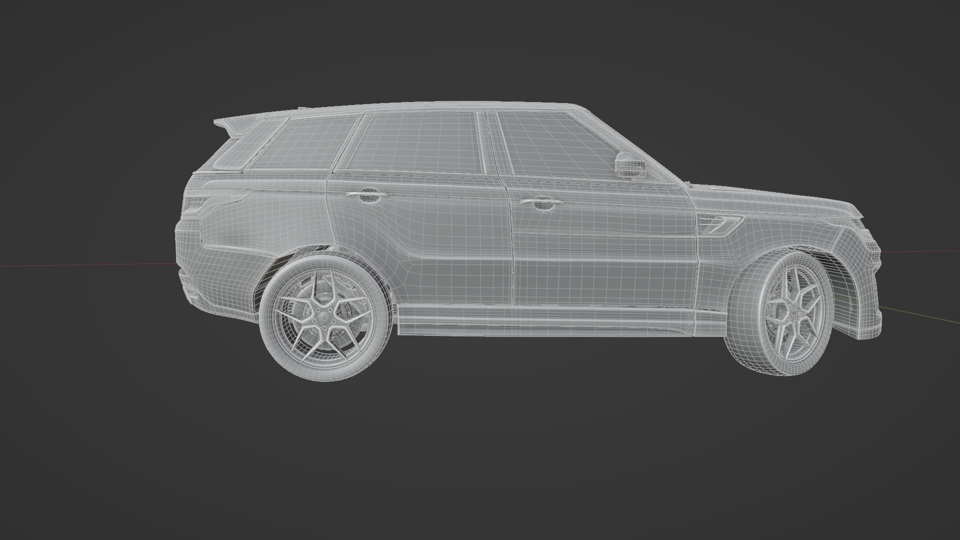 Range Rover Sport 2018 free 3D model | CGTrader