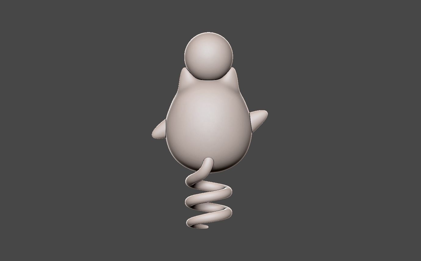 Pokemon Spoink 3D Model 3D Printable CGTrader Pokemon Spoink 3D Model 3D Printable CGTrader