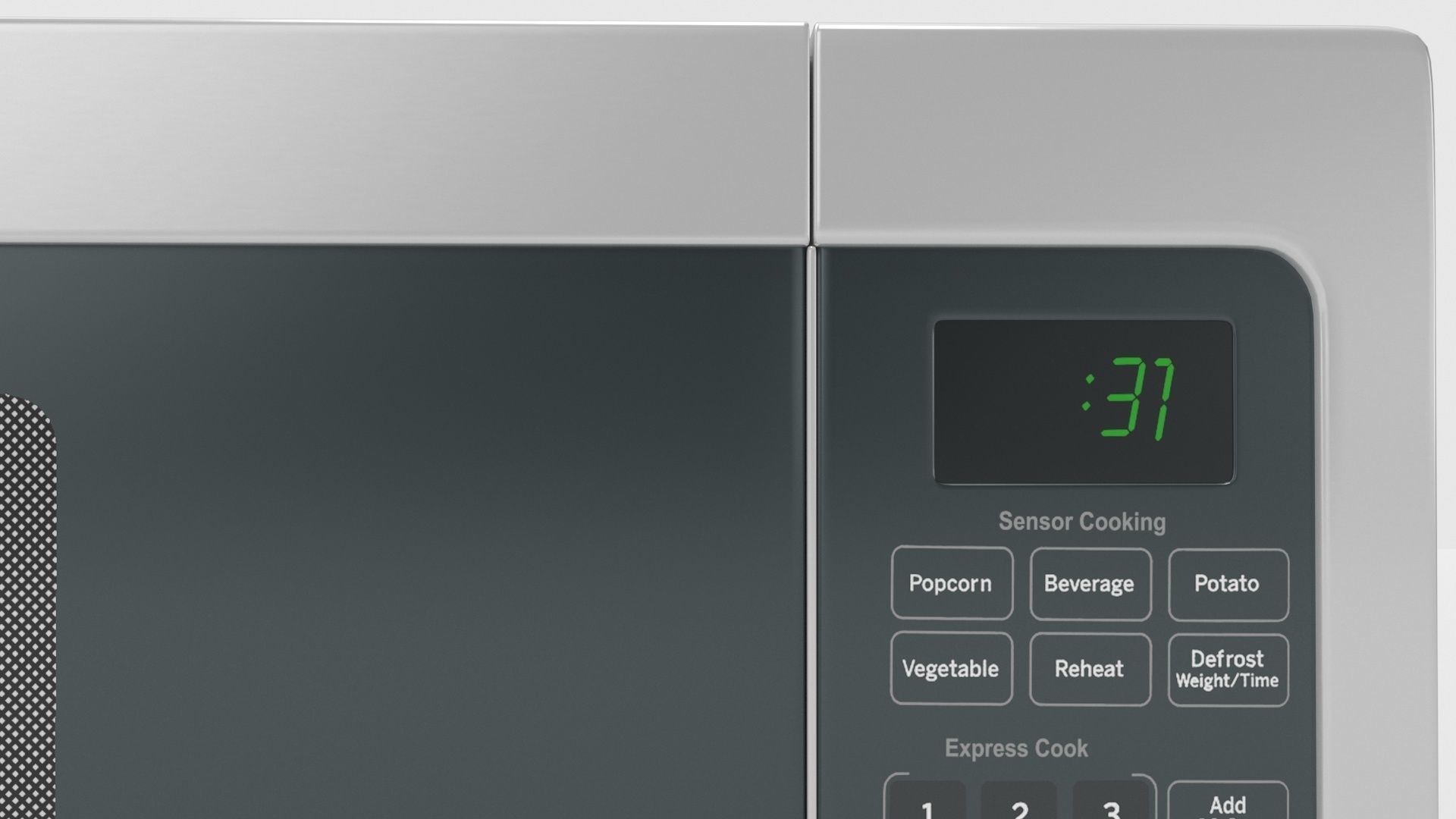 GE Profile Countertop Microwave Oven PEM31SFSS 3D model CGTrader