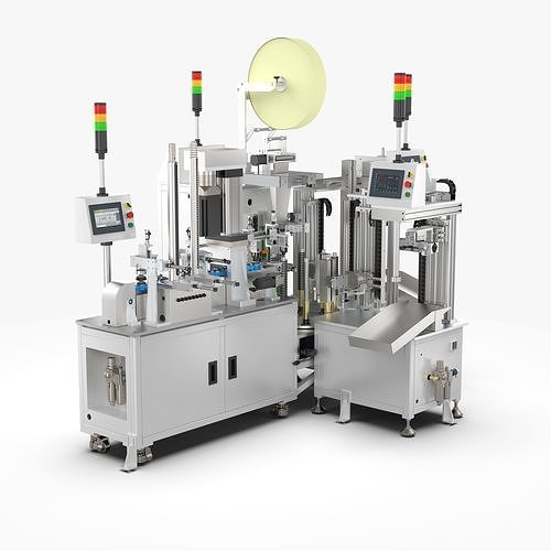 Automatic Riveting Bagging Packaging Machine 3D model | CGTrader