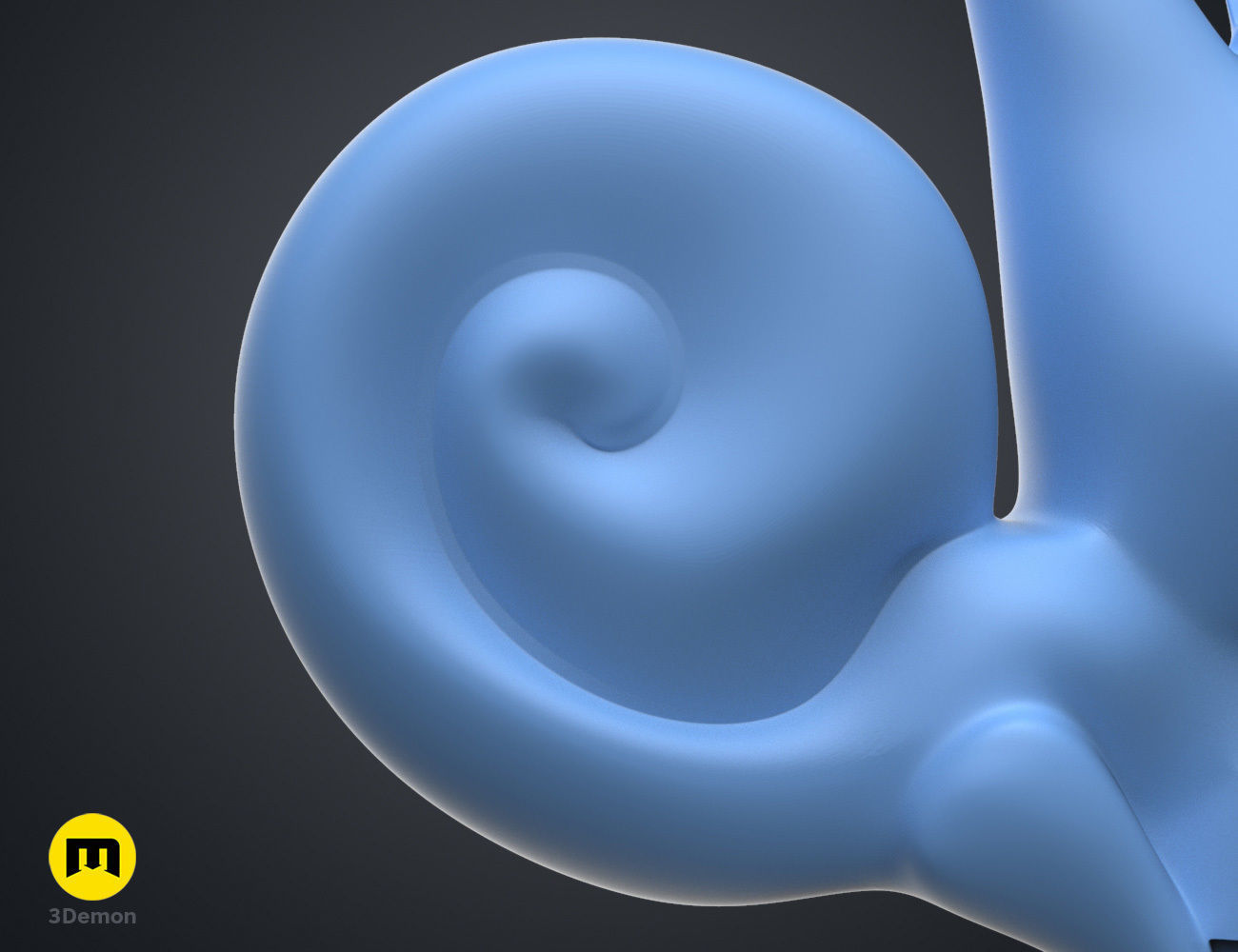 Guses Chameleon Palisman Staff The Owl House 3D model 3D printable