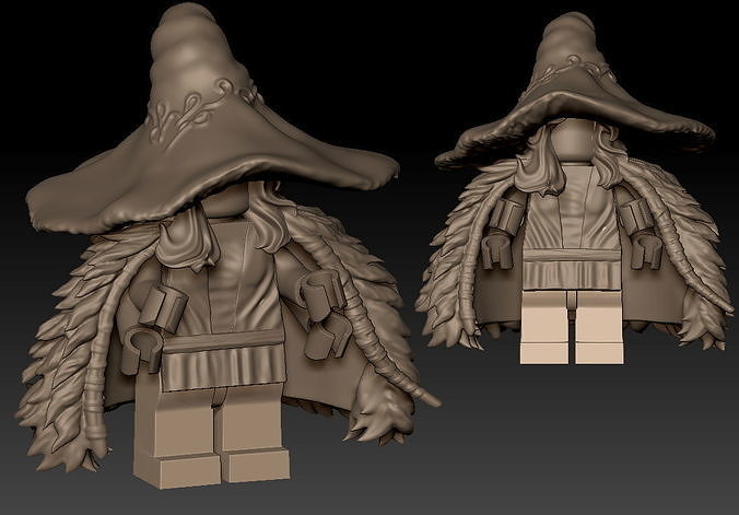 RANNI FROM ELDEN RING LEGO CUSTOM SET 3D model 3D printable | CGTrader