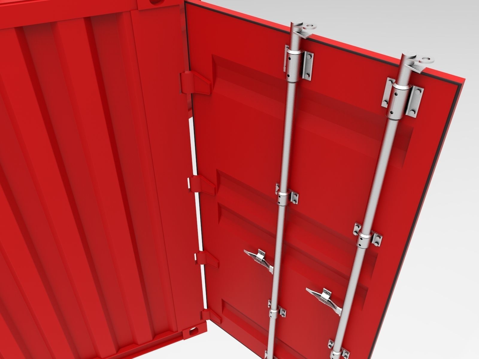 20 Feet Container 3D Model CGTrader 20-feet-container-3d-model-cgtrader