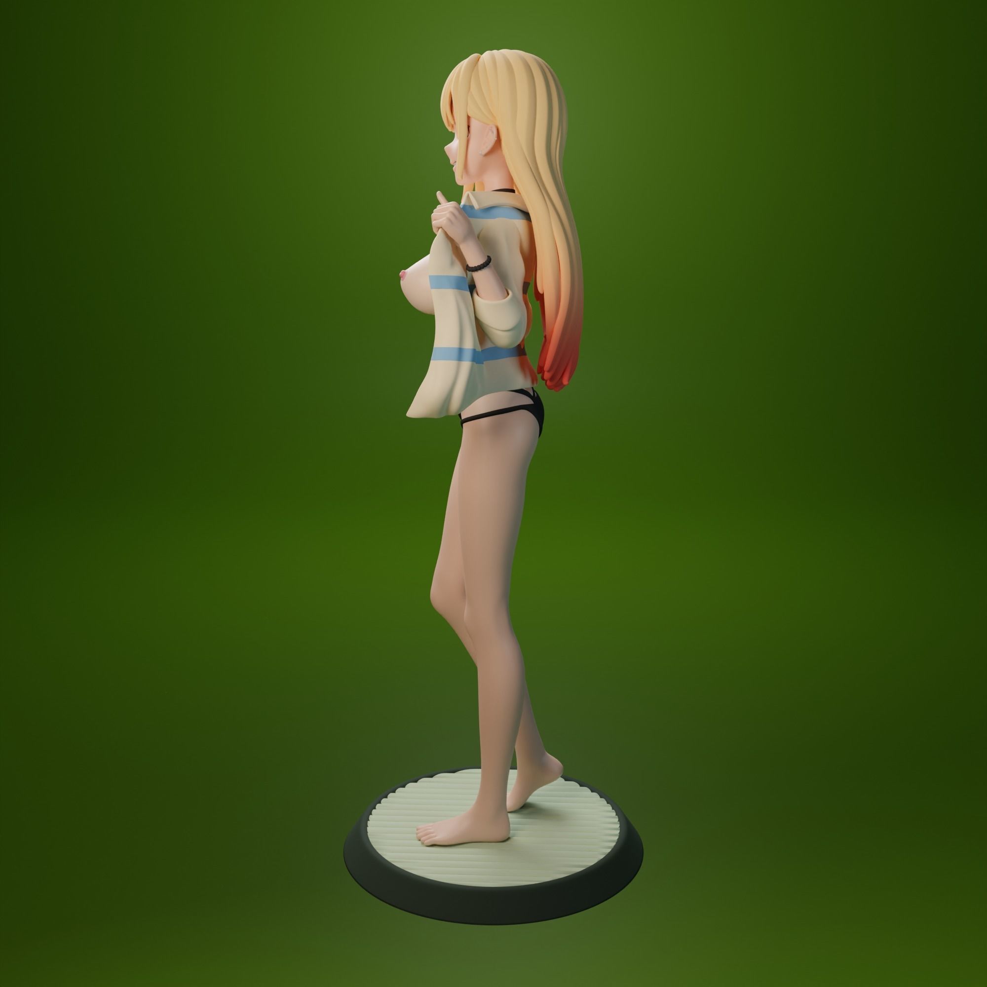 NSFW Kitagawa Marin from My dress-up darling anime 3 versions 3D model