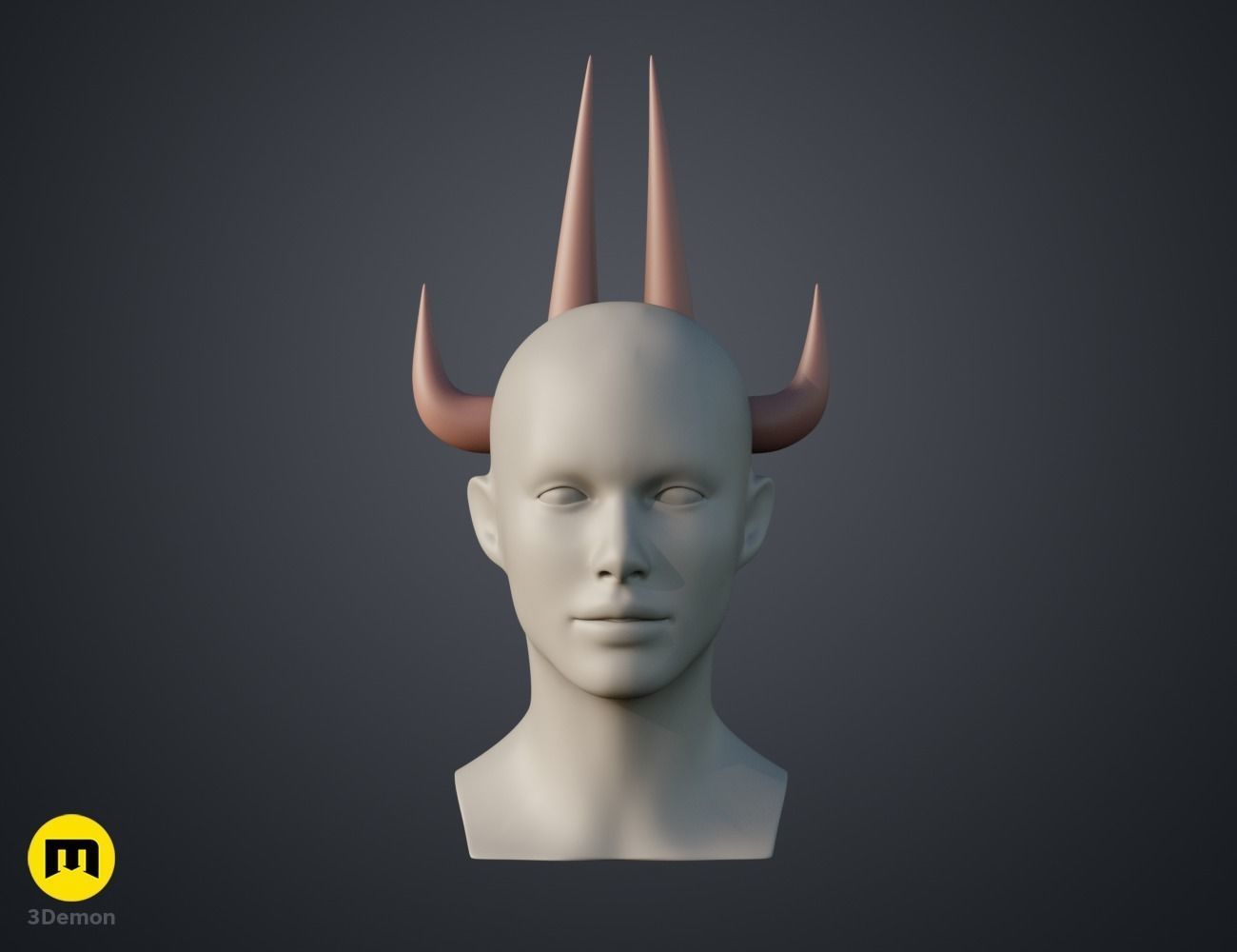 Power Horns Chainsaw Man 3D model 3D printable CGTrader