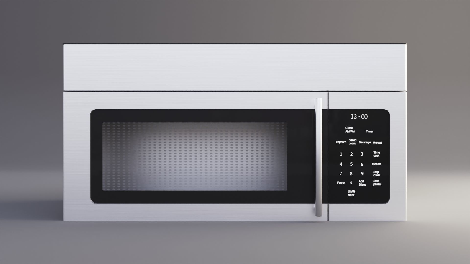 Electric Microwave oven 3D model CGTrader