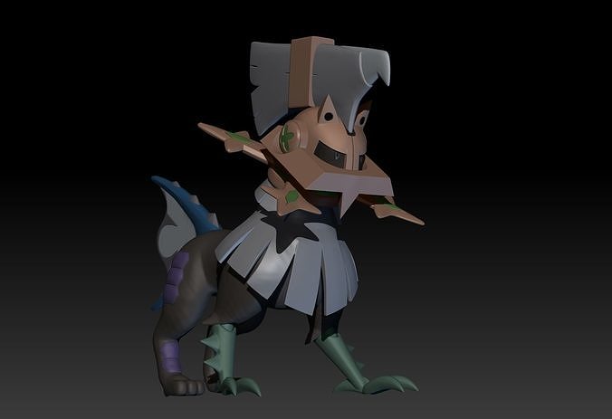 Pokemon Type Null 3D model 3D printable | CGTrader