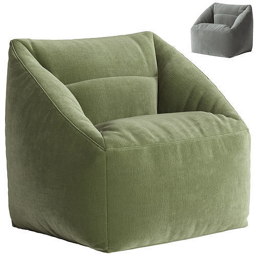 Better Homes Gardens Dream Bean Patio Bean Bag Chair 3D model | CGTrader